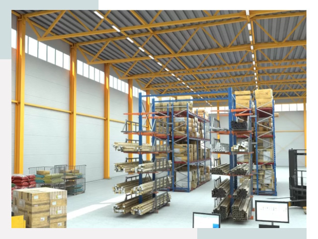 Типовые ангары в Верхней Пышме