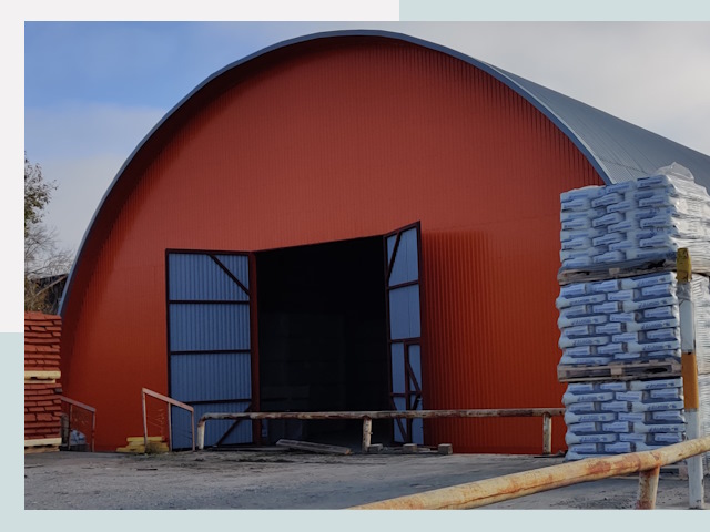 Полукруглые ангары по цене от 616 руб. в Верхняя Пышма