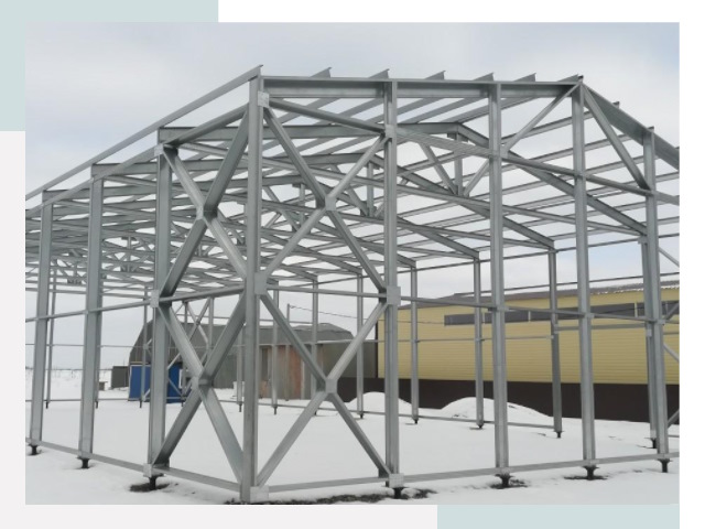 Каркасные ангары в Верхней Пышме