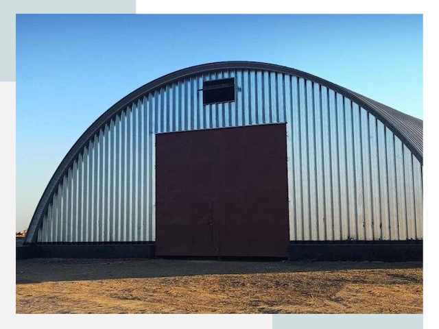 Арочные ангары в Верхней Пышме