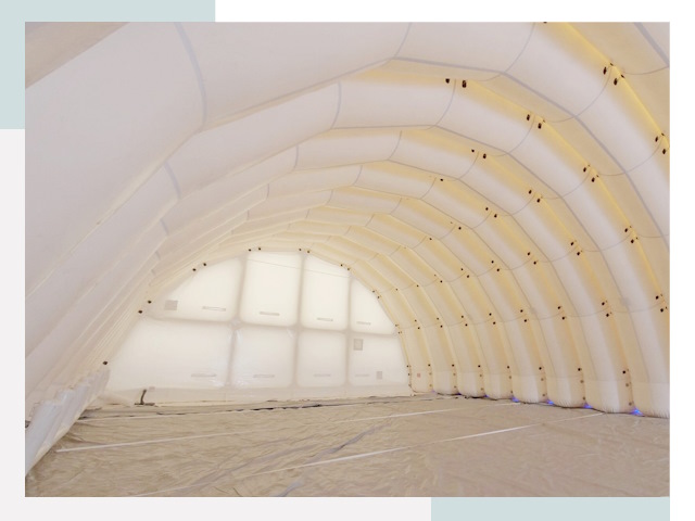 Пневмокаркасные ангары в Верхней Пышме