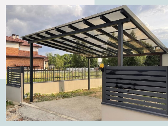 Металлические навесы в Верхняя Пышма от 616 руб. за м²