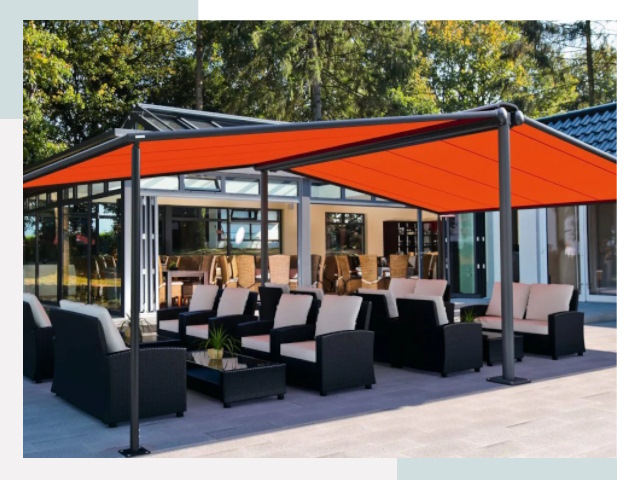 Навесы для кафе и ресторанов в Верхней Пышме