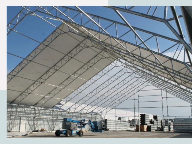 Каркасно-тентовые сооружения от СтальСтрой-Врх по цене 616 руб.