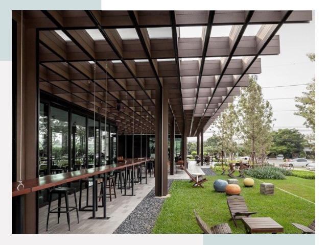 Летние веранды для кафе в Верхней Пышме