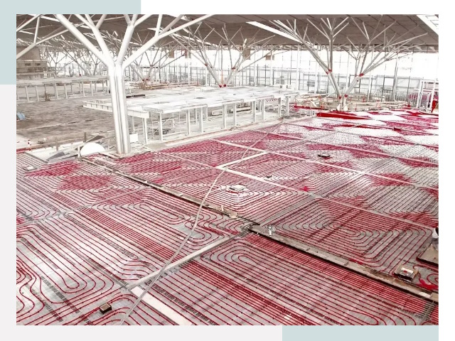 Отопление ангаров в Верхней Пышме