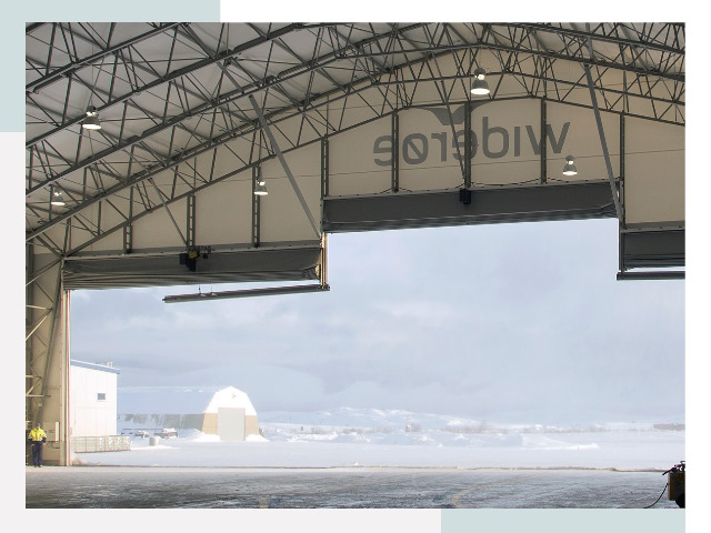 Ворота для ангаров в Верхней Пышме